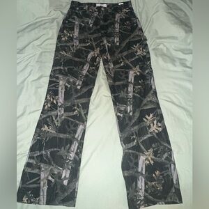 PacSun Camouflage Straight Leg Pants